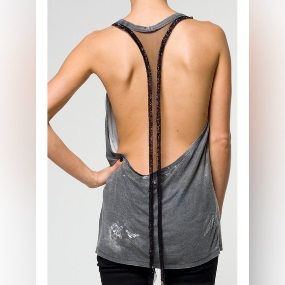 Religion Clothing UK 12 (USmedium) backless tank - Picture 3 of 8